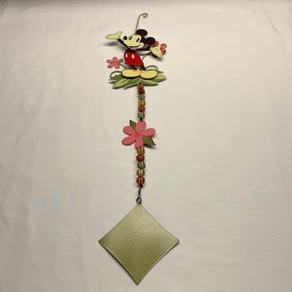 Mickey Mouse Hanging Beaded Metal Decor